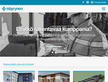 Tablet Screenshot of hayrynenoy.fi